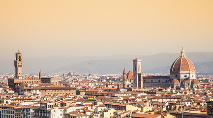 Image showing Florence Duomo view