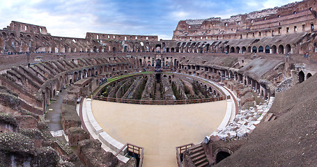 Image showing Colosseum in Rome, Italy