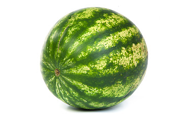 Image showing Fresh, ripe, juicy watermelon. Shot on White