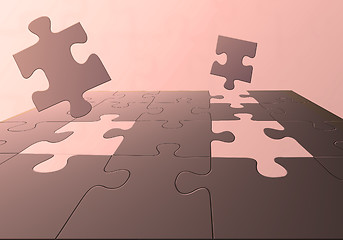 Image showing pink puzzle