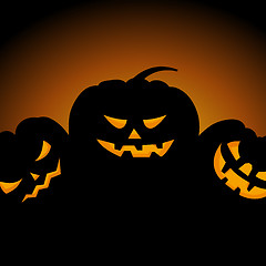 Image showing Happy halloween card