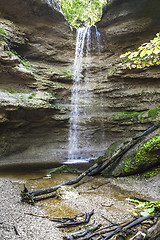Image showing PÃ¤hler Schlucht waterfall