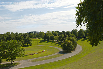 Image showing Rheinaue Park in Bonn