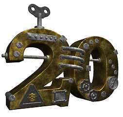 Image showing number twenty