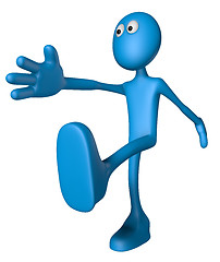 Image showing blue guy marshes