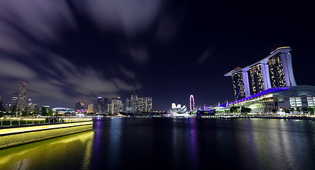 Image showing Singapore night view