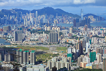 Image showing buildings in Hong Kong