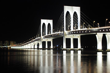 Image showing Sai Van bridge in Macau