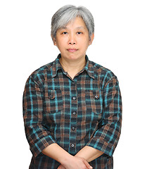 Image showing mature asian woman