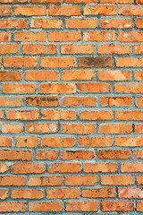 Image showing old brick wall