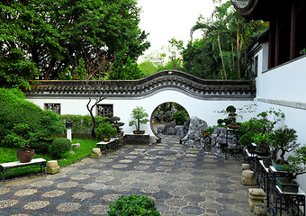 Image showing chinese garden