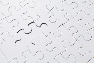 Image showing white puzzle