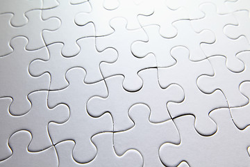 Image showing white puzzle