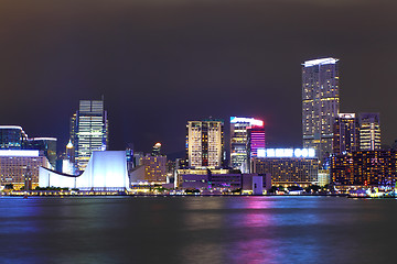 Image showing kowloon at night