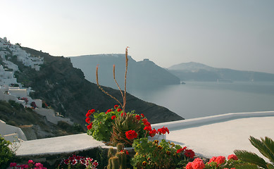 Image showing incredible santorini view