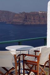 Image showing incredible santorini view