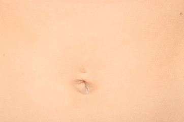 Image showing human navel
