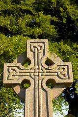 Image showing Celtic Headstone