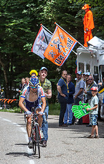 Image showing The French Cyclist Marino Jean Marc