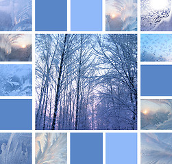 Image showing Winter collage