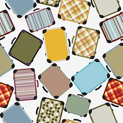 Image showing Seamless travel pattern