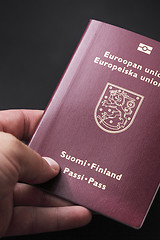 Image showing Finnish Passport