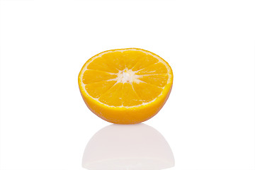 Image showing Ripe orange slices