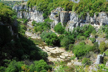 Image showing View of Emen Canyon in Bulgaria