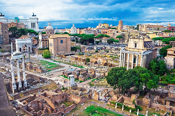 Image showing Ancient Forum in Rome