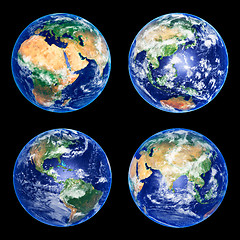 Image showing Earth Globes