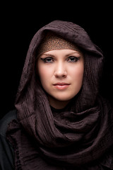 Image showing Muslim beautiful girl