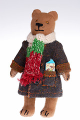 Image showing Toys, Portrait of the Teddy bear