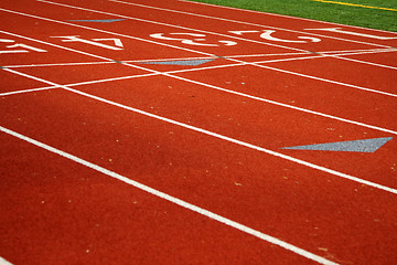 Image showing Running track