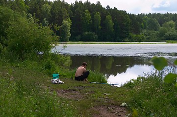 Image showing Fisherman