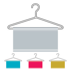 Image showing Coat hanger icon