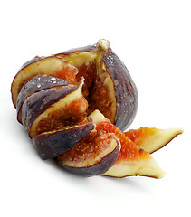 Image showing Sliced Fig