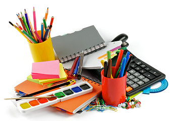 Image showing Color School Supplies