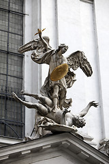 Image showing Statue of Saint Michael