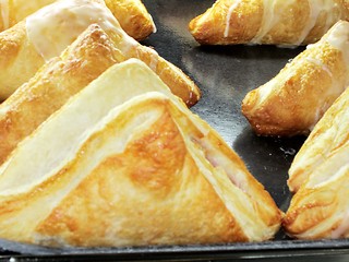 Image showing Apple turnovers fresh from oven