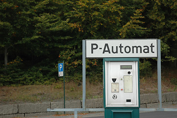 Image showing parking automat