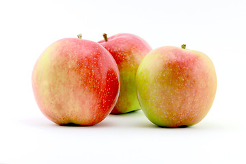 Image showing 	three apples