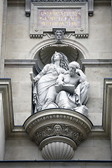 Image showing Natural History Museum Vienna, figures based on mathematical inspiration