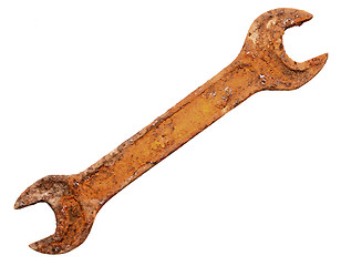 Image showing rusty wrench