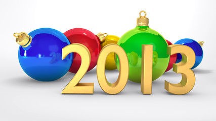 Image showing new year 2013