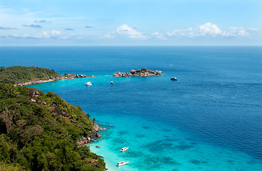 Image showing Landscape in the tropical bay