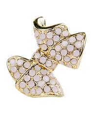 Image showing Brooch in the shape of a bow