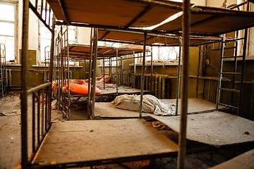 Image showing Abandoned nursery at Chernobyl