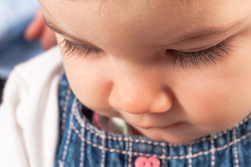 Image showing Photo of a young toddler