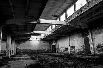 Image showing Abandoned industrial building