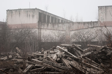 Image showing Abandoned industrial building